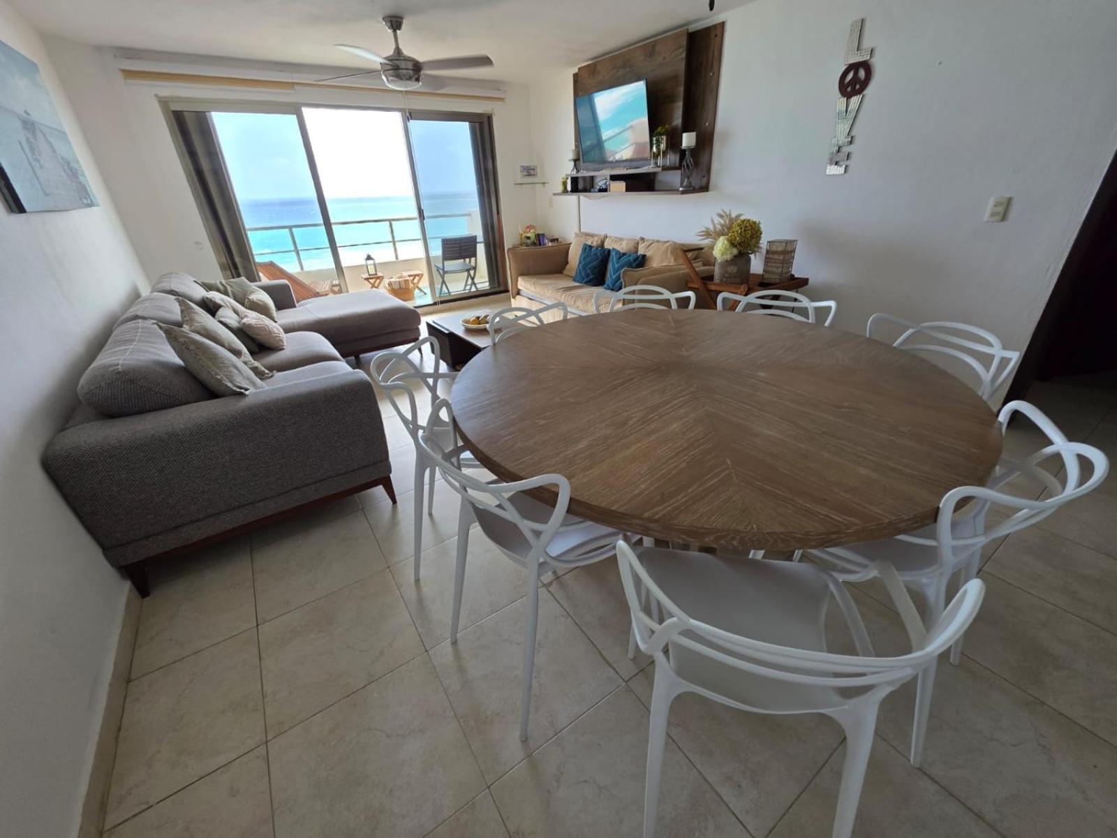 Perfect Vacation Getaway,Ocean View,Wifi, Beach 칸쿤 외부 사진