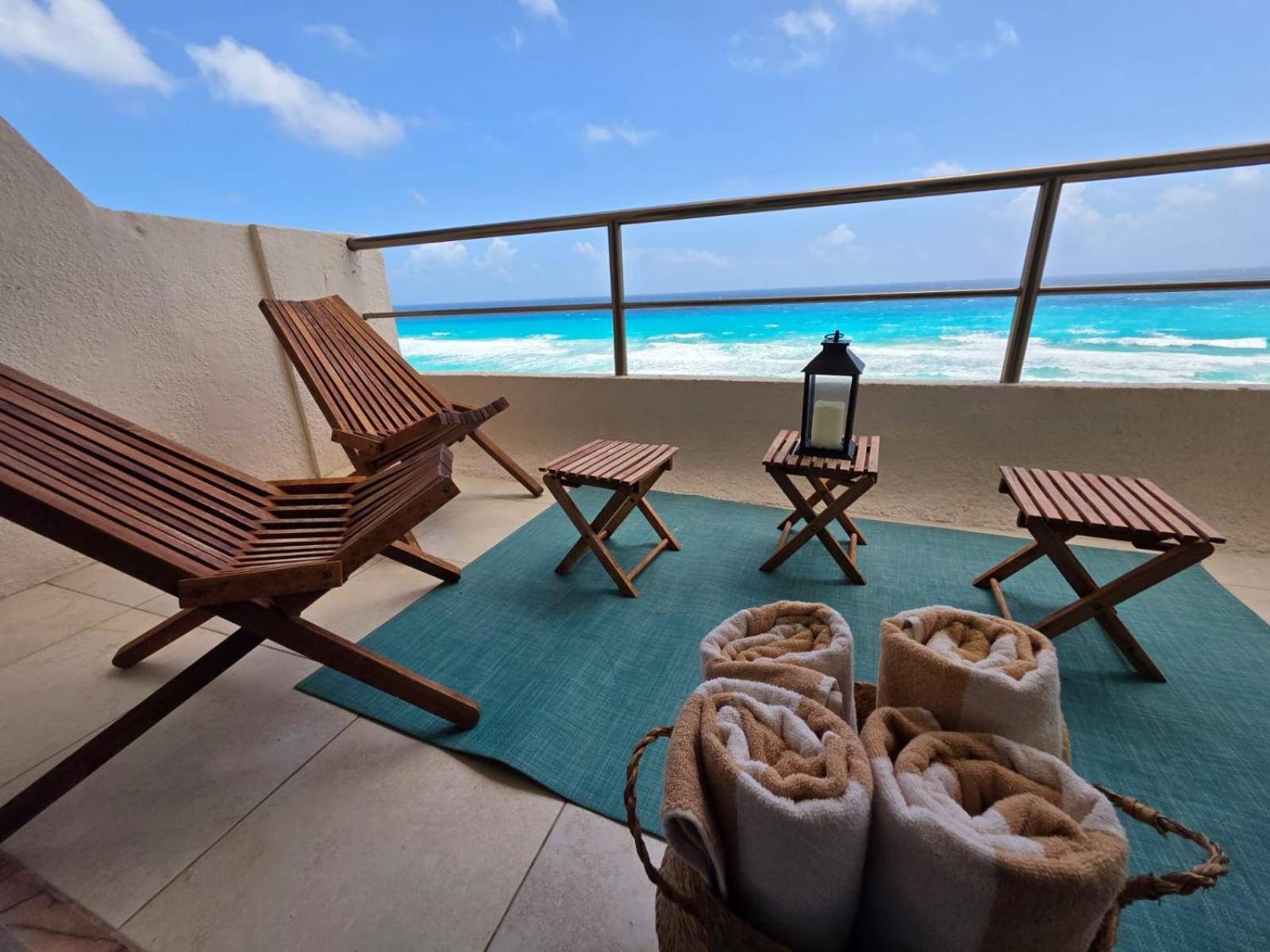 Perfect Vacation Getaway,Ocean View,Wifi, Beach 칸쿤 외부 사진